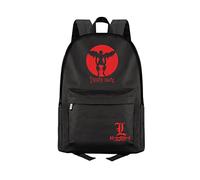 Jilijia Death Note Backpack Light Yagami Schoolbag Laptop Bag Casual Daypack Anime Bookbag Unisex Travel Bag School Season Gifts