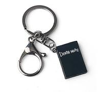 Jilijia Death Note Keychains Anime Figure Yagami Light/Misa Amane Key chain Pendant Metal Key Holder Charm Jewelry Keyring