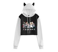Jilijia Fairy Tail Hoodie Sweatshirt Lucy/Toga Himiko/Midoriya Izuku/Asui Tsuyu Anime Hooded Academia MHA Sweatshirt Cat Ears Manga Cartoon Hoodies