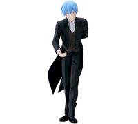Jilijia Frieren: Beyond Journey's End Figure Statue 19CM Himmel Black Dress Figure Model Anime Standing Pose Sculpture Desktop Decoration Collections