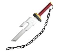 Jilijia Fushiguro Toji Cosplay Weapon Anime Character Toji Fushiguro Bamboo Weapon with Chains Halloween Costume Props Accessories 46 cm