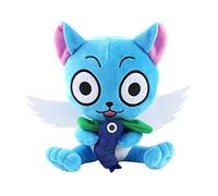 Jilijia Happy Fairy Tail Anime Plush Doll Creative Stuffed Plush Toys toy for Home Decorative Cartoon Plush Halloween for Kids Adult-17CM