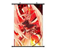Jilijia Hazbin Hotel Anime Scroll Paintings Alastor/Angel Dust/Charlie Morningstar/Vaggie/Lucifer Morningstar Hanging Poster Wall Art Prints Tapestry Decoration Pictures Home Decor
