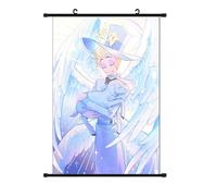 Jilijia Hazbin Hotel Anime Scroll Paintings Alastor/Angel Dust/Charlie Morningstar/Vaggie/Lucifer Morningstar Hanging Poster Wall Art Prints Tapestry Decoration Pictures Home Decor