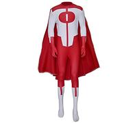 Jilijia Invincible Cosplay Omni Man Jumpsuit Cloak Uniform Cosplay Costume Adult Men Halloween Super Hero Bodysuit Outfits