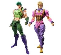 Jilijia JoJo's Super Action Figure Jonathan Joestar/Dio Brando Figures Movable Model with Accessories PVC Anime Statue Collection Gifts 17CM