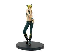 Jilijia JoJo's Super Anime Character Cujoh Jolyne Standing Model PVC Action Figure Statue Desk Decoration Collectable Gift 17CM