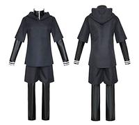 Jilijia Kaneki Ken Cosplay Costume Anime Cosplay Halloween Black Leather Uniform Outfits
