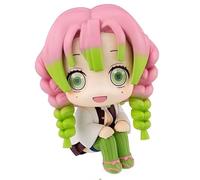Jilijia Kanroji Mitsuri Look Up Figure Shinazugawa Sanemi Palm Sitting Position Figure Cake Ornament Anime Cute Statue Doll Collection Figurine