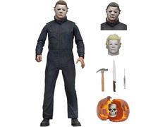 Jilijia Michael Myers Figure 18cm Michael Myers Action Figure PVC Model Statue Desktop Ornaments Halloween Collection Christmas Decoration Gift for Fans