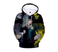 Jilijia My Hero Academia Cosplay Boku no Clothes Cosplay Aizawa Shoto Todoroki Costume Loose Hoodies Sweatshirts Boys