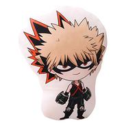 Jilijia My Hero Academia Plush Pillow Toy, Japanese Anime Pillow Doll Plush Puppets Toy Character Plush Todoroki Shoto Soft Plush Pillow Stuffed Doll-20cmcm