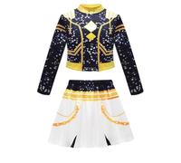 Jilijia Rumi Cosplay Costume Mira Cosplay Print Stage Costume Full Set Zoey Anime Uniform Halloween Carnival Party Performance Outfits for 110-160cm
