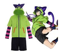 Jilijia SK8 The Infinity Cosplay Costume Anime Miya Full Set Uniform Hoodie Shorts Outfits Anime Suit Role Play Uniform Full Set SK8 the Infinity Cosplay Outfit