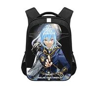 Jilijia That Time I Got Reincarnated as a Slime Backpack Rimuru Tempest Printed School Bag Kids Anime Rucksack for Girls Boys Teen