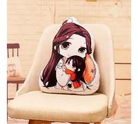Jilijia Tian Guan Ci Fu Animation Around Plush Pillow Xie Lian/Hua Cheng Stuffed Doll Cushion Novelty Anime Cartoon Image Pillow for Fans Gift 45CM