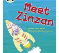 Jill Atkins Bug Club Phonics - Phase 3 Unit 9: Meet Zinzan Paperback Book Jill Atkins Multicolor