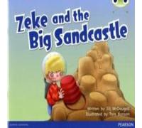 Jill McDougall Bug Club Guided Fiction Year 1 Blue B Zeke & the Big Sandcastle Book Jill McDougall Multicolor