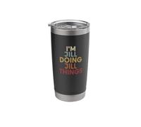 Jill Name Jill Personalized Name First Given Stainless Steel Insulated Tumbler