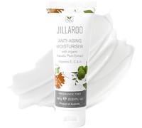 Jillaroo Natural Face Moisturizer for Men & Women - Vitamin C, E, A Oil Serum Cream, Moisturizer Face Cream for Dry Skin, Anti-Aging Face Lotion - Skin Care with Antioxidants & Minerals - 100g
