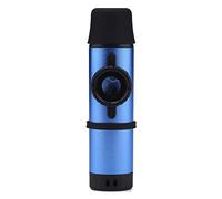 JILLIAN 1 PCS Metal Kazoos Instrument Diaphragm Mouth Music Good for Ukulele, Violin, Guitar, Piano Blue
