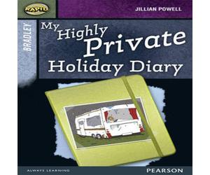 Jillian Powell Rapid Stage 9 Set A: Bradley: My Highly Private Holiday Diary Paperback Book Jillian Powell Multicolor