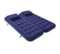 Jilong 3 in 1 Air Bed | Inflatable Camp Mattress | Soft Flocked Single or Double Airbed | Luxury Outdoor Camping Mat for Kids and Adults