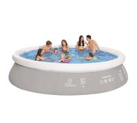 Jilong Round Inflatable Swimming Pool Grey 450 x 122 cm
