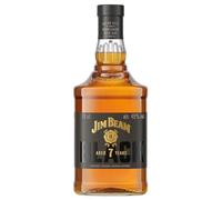 Jim Beam Black Whiskey 70 ged in our American White Oak barrels- smooth caramel and warm oak.