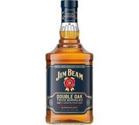 Jim Beam Double Oak Twice Barreled Kentucky Straight Bourbon Whiskey | 70cl Bottle | 43% ABV | Extra Matured in Two Oak Barrels | Deep, Rich Flavour