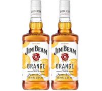 Jim Beam Orange 700 ml (Pack of 2)