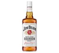 Jim Beam White Kentucky Bourbon Whiskey 1L