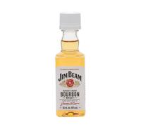 Jim Beam White Label Miniature Kentucky Straight Bourbon Whiskey
