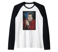 Jim Belushi K-9 Actor Portrait By Michael Grecco Raglan Baseball Tee