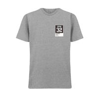 Jim Brown 32 Jersey Frame Men's T-Shirt - Gray / S
