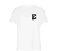 Jim Brown 32 Jersey Frame Men's T-Shirt - White / M