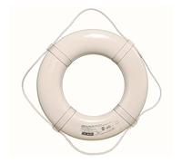 Jim-Buoy GW-30 U.S.C.G. Approved G-Series Life Ring - 30", White