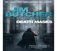 Jim Butcher Death Masks Paperback Book Jim Butcher Multicolor