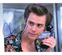 Jim Carrey - Ace Ventura Autograph Signed A4 Photo Print