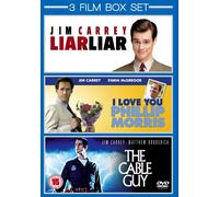 I LOVE YOU PHILLIP MORRIS/ LIAR LIAR /THE CABLE GUY 3 FILM BOX SET DVD New UK R2