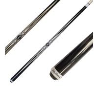 JIM DAVIS Mirage Professional Billiard Cue 12.5 mm Tip, Quick-Joint with Thread Protection, Pool Cue with Super Playing Features, Decorated with Precious Wood Decorations. 3 Models (JDM-2)