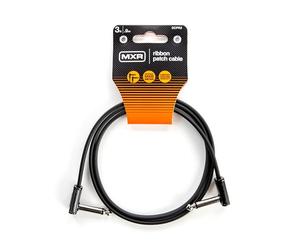 Jim Dunlop, 1/4-Inch Right Angle MXR Ribbon Patch Cable 3 ft|0.9 m (DCPR3)