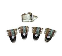 Jim Dunlop Finger & Thumb Picks 33P.018 – Nickel Silver 0.18 mm – Pack of 5