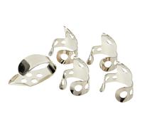 Jim Dunlop 33P.025 Nickel Silver Finger and Thumbpick Player Pack (Pack of 5)