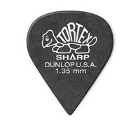 JIM DUNLOP 412P135 Sharp Black 135mm 12Players Pack