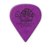 Jim Dunlop Picks Tortex 412R1.14 Sharp 1.14mm Purple Pack of 72