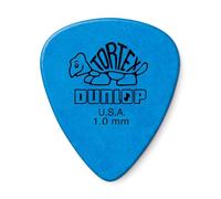 Dunlop 418P10 1mm Tortex Standard Pick Blue Players Pack of 12