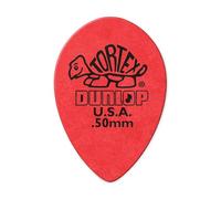 Jim Dunlop 423R.50 Guitar Picks, Red