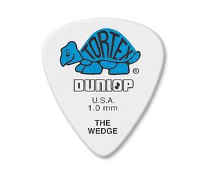 Jim Dunlop 424P1.0 Tortex Wedge Guitar Pick (Pack of 12)