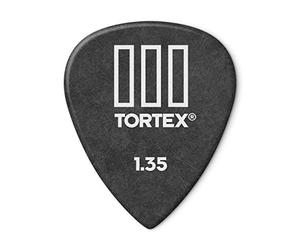 Jim Dunlop 462P1.35 Tortex III Player Pack (Pack of 12)